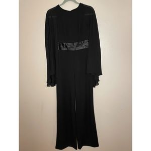 NWT Adrianna Papell Black Pantsuit